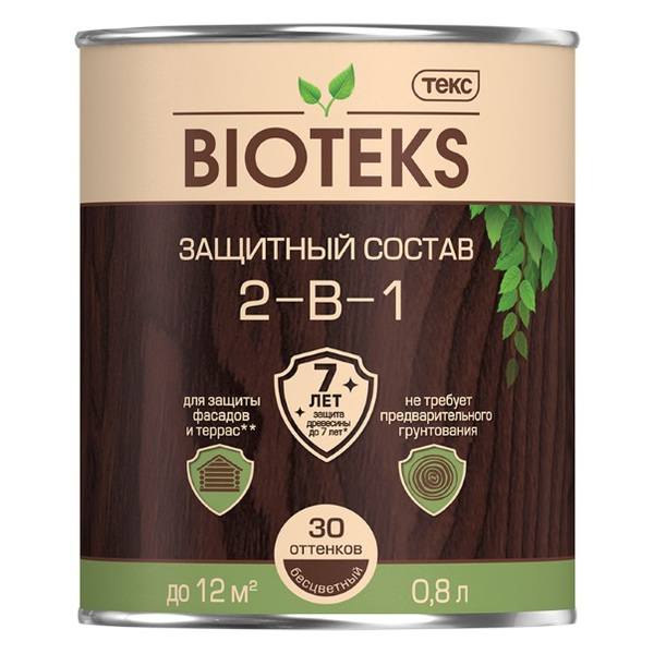 Биотекс защитный состав 2-в-1 Груша 2,7 л Биотекс защитный состав 2-в-1 Груша 2,7 л