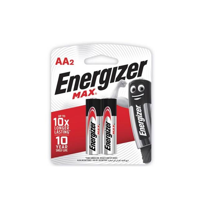 Элемент питания AА ENERGIZER Max AA E 91 BP2 1/2 шт Элемент питания AА ENERGIZER Max AA E 91 BP2 1/2 шт