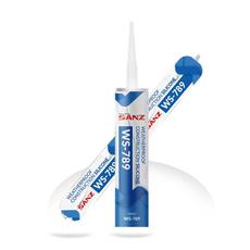 Герметик атм. силикон  SANZ колбаса 590мл. черн