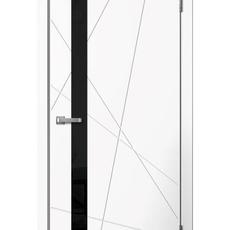 Дверь LINE02 ПВХ Белый 60 