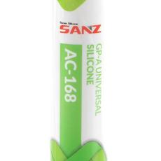Герметик унив силикон прозрач SANZ  AC-168  280 мл