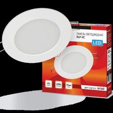 Панель свет.встраиваемая круглая RLP-VC 6Вт 4К 420Лм 95мм белая IN HOME