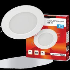 Панель свет.встраиваемая круглая RLP-VC 9Вт 4К 630Лм 118мм белая IN HOME