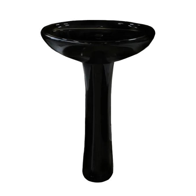 Умывальник HD7 560х440х830 пьедестал HUIDA (черный) 