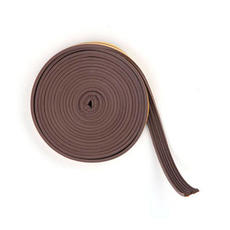 Лента уплотнитель Е-пр. д/дверей корич 1/75 м х2  (двойная)