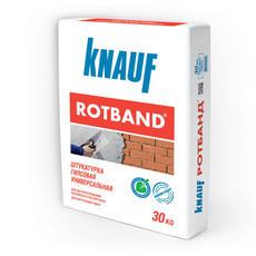 Штукатурка гипсовая Ротбанд, Кнауф, 30 кг