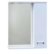 Зеркало-шкаф 50см Монтана, правый, с подсветкой 500*700*160 ЭММИ