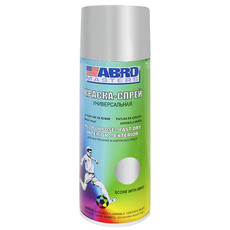 Аэрозольная краска в баллончике ABRO MASTERS серебро 