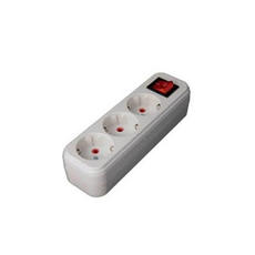 Колодка 3-г с з/к выкл.UNIVERSAL