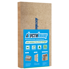 МДВП АкустиКНАУФ плита 12*600*1250мм 1/8, 0,072м3, 6м2