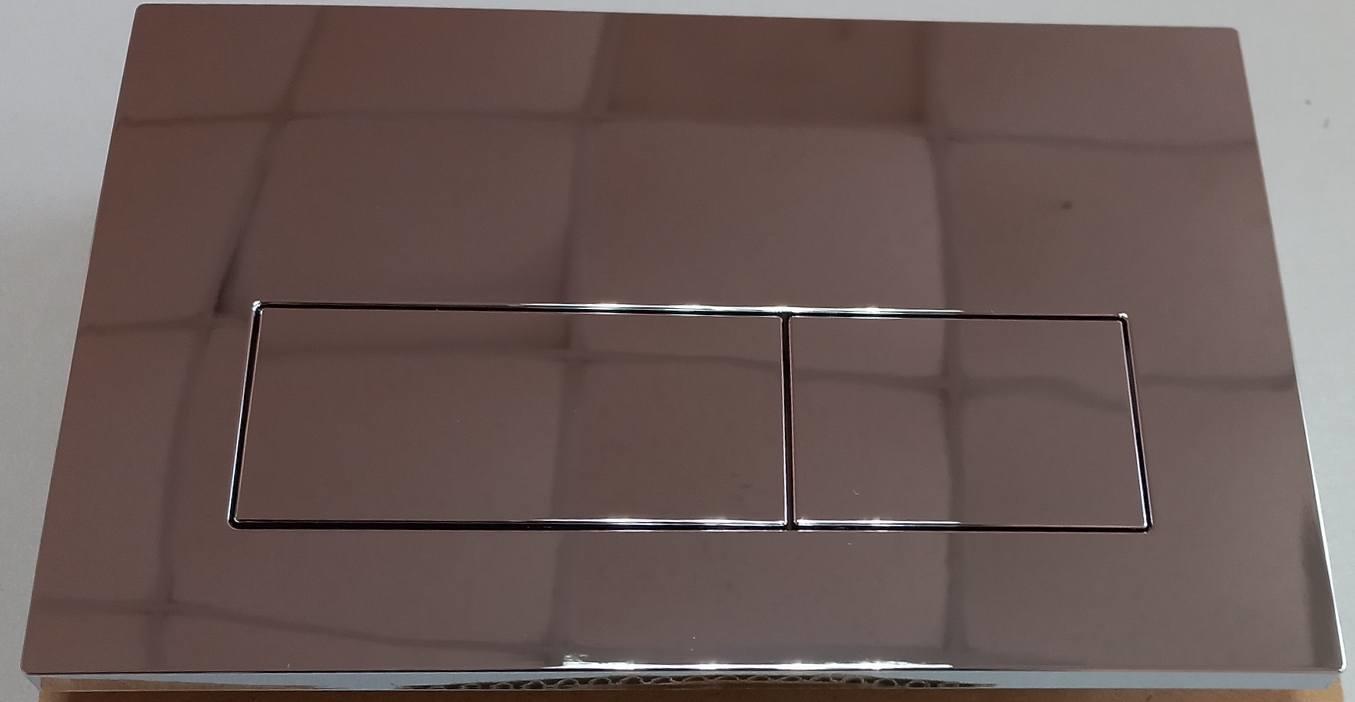 Кнопка для инсталляции Т-101, F2 хром 