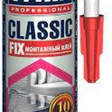Клей монтажный ТИТАН classiс FIX прозрач 310мл/12
