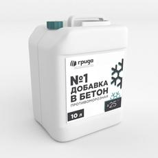 Противоморозная добавка  10л №1 ГРИДА до -25С