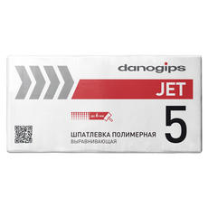 Шпатлевка Даногипс JET 5 25 кг финишная полимерная, белая
