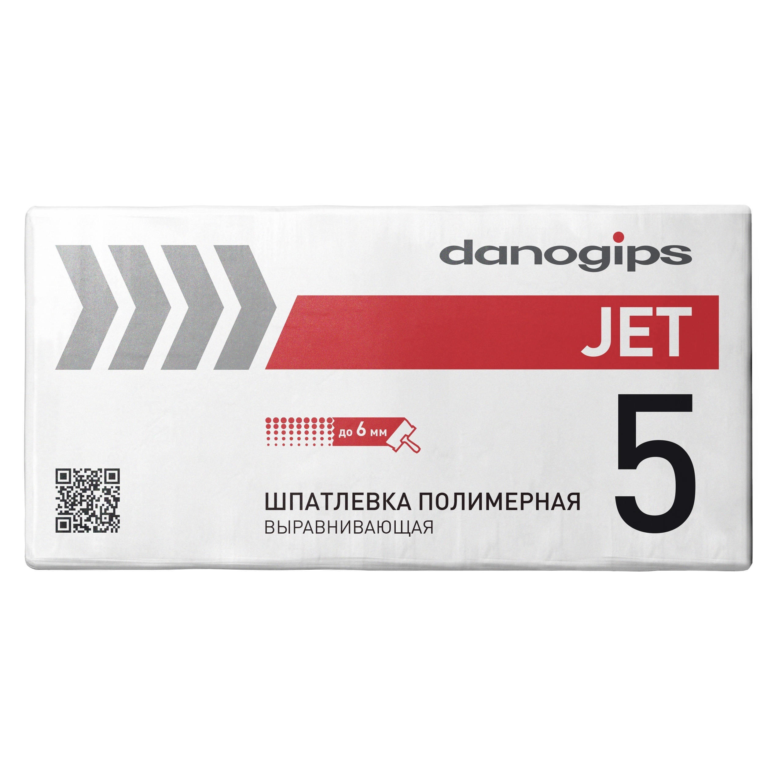 Шпатлевка Даногипс JET 5 25 кг финишная полимерная, белая Шпатлевка Даногипс JET 5 25 кг финишная полимерная, белая