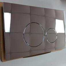 Кнопка для инсталляции Т-101, F1 хром 