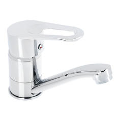 Смеситель д/раковины рычажный SK02-l103 Цинк хром (б/подводки)