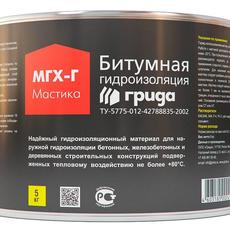 Мастика битумная МГХ-Г,  5кг, Грида