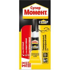 Клей секундный МОМЕНТ Супер 3мл (универсальный)