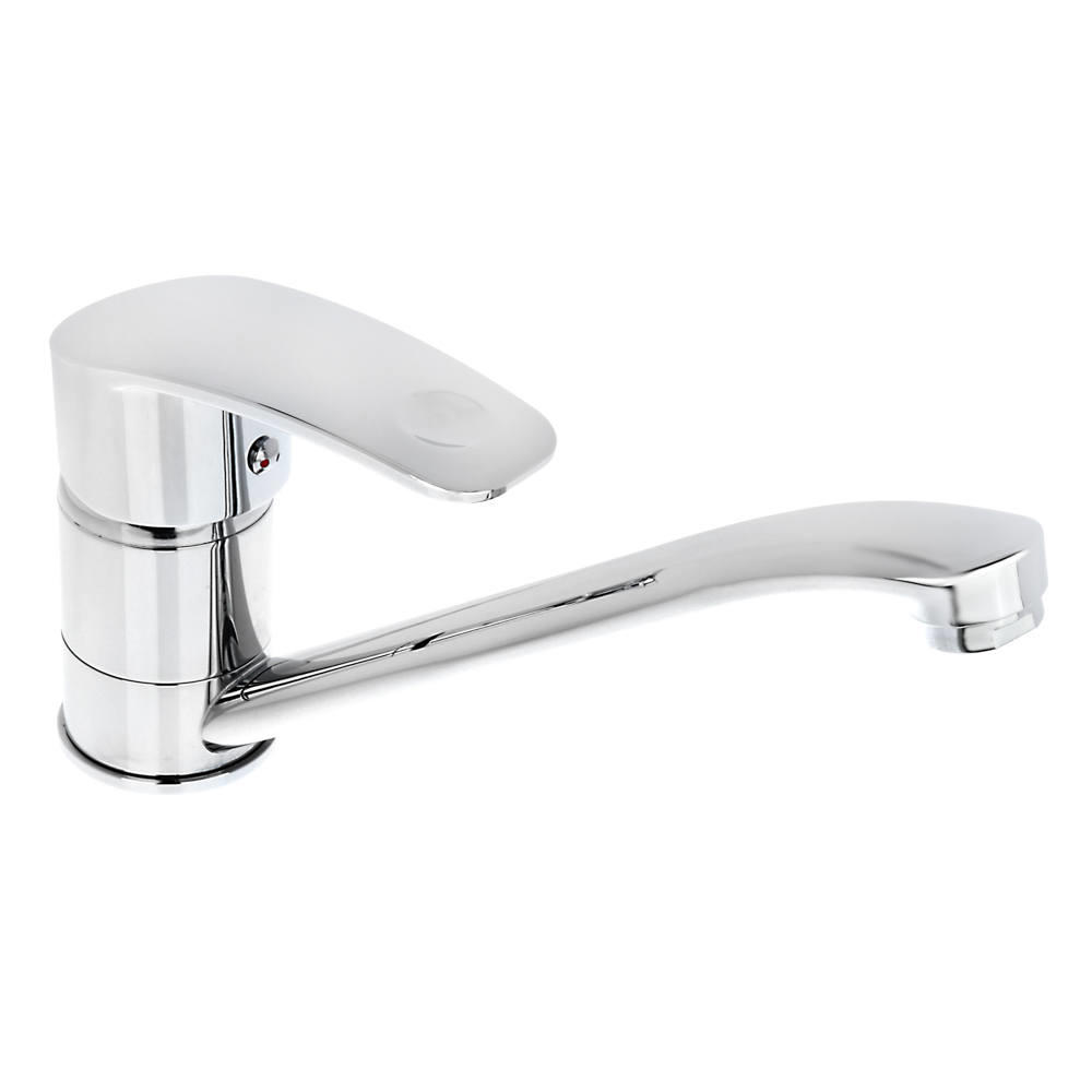 Смеситель д/кухни рычажный SK01-l114 Цинк хром (б/подводки)