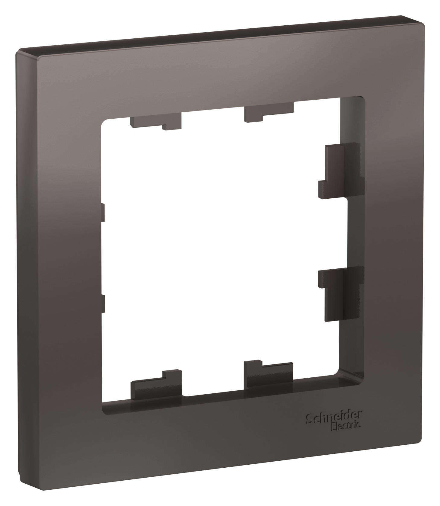 Рамка SE ATLAS 1 местная, мокко