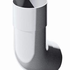 Водосточные системы ТН ПВХ колено трубы 135 градусов, белый, 60 шт. в упак., арт. 359448