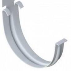 Водосточные системы ТН ПВХ кронштейн  желоба, белый, 20 шт. в упак., арт. 359442