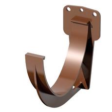 Водосточные системы ТН ПВХ кронштейн  желоба, коричневый, 20 шт. в упак., арт. 359456