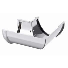 Водосточные системы ТН ПВХ угол желоба 90 градусов, белый, арт. 359447