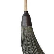 Метла полипроп.круглая  с черенком, ЕКБ