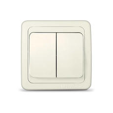 Выключатель UNIVERSAL Валери 2кл. беж