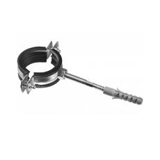 Кронштейн стальной с резиновым уплотнением  32-35мм (1