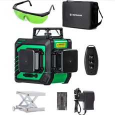 Лазерный уровень INSTRUMAX GREENLINER 3-360, проекция 3 лин 360 град. НАБОР