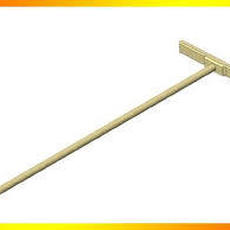 Швабра деревянная  с черенком