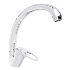 Смеситель д/кухни рычажный SK01-С103 Цинк хром (б/подводки)