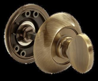 Завертка сантехническая Rucetti RAP WC AB античная бронза