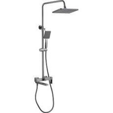 Стойка душевая BELZ (смеситель, лейка, верхний душ, гусак) В24613-3