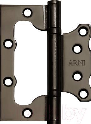 Петля бабочка Rucetti RFH 100*75*2.5 BL черная