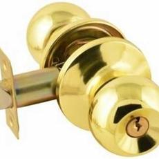 Защелка 3Ш-01 ключ-фикс/золото, круглая. НОРА-М