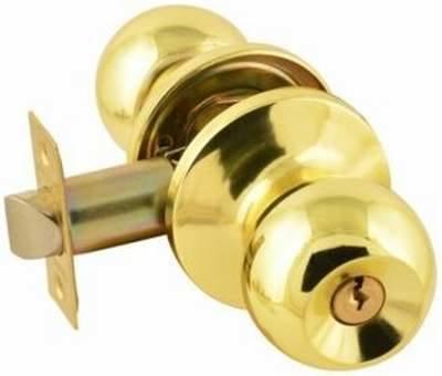 Защелка 3Ш-01 ключ-фикс/золото, круглая. НОРА-М