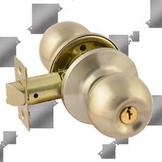 Защелка 3Ш-03 фикс/мат. никель, круглая.