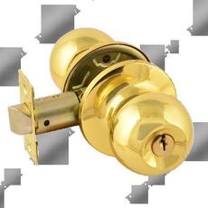 Защелка 3Ш-03 фикс/золото, круглая.