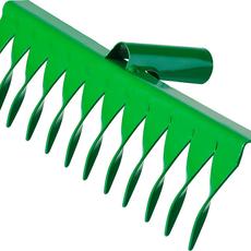 Грабли 12-ти зубые, витые D25, без черенка, Росток, 312*60мм