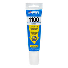 Герметик санит. прозрач 1100 ABRO MASTERS 70г