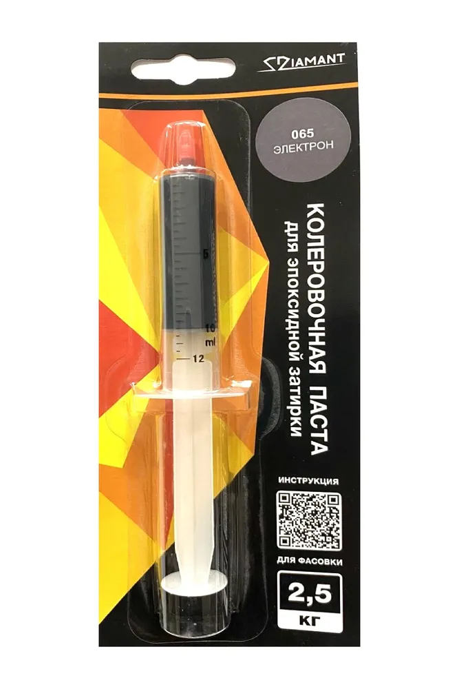 Колеровочная паста на 2,5кг, электрон, Диамант