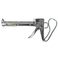 Пистолет д/герметика полукорпусной, хром, KRAFTOOL