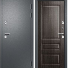 Метал дверь Термо АРГО дуб грэй темно-серый, Волга-Бункер 860 R