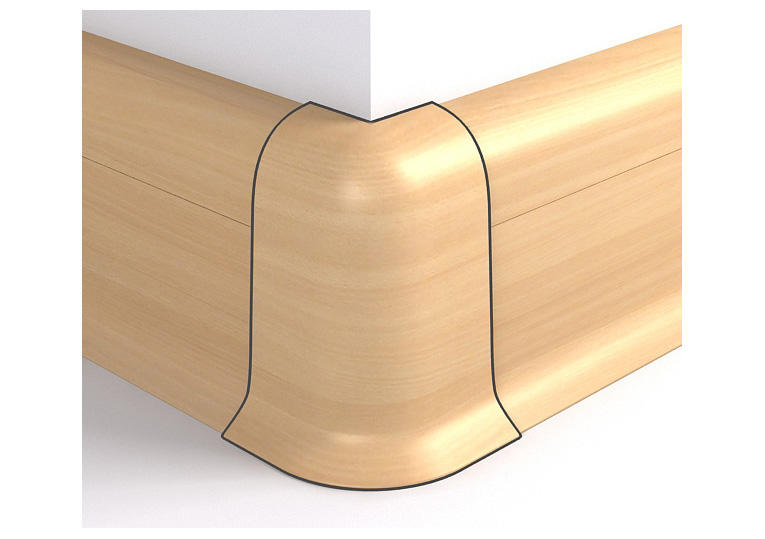 Угол наружный LM55 Дуб красный (глина) 1/30