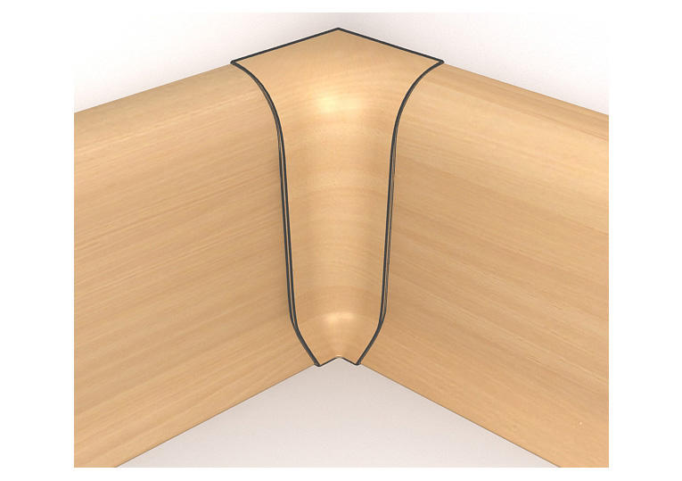 Угол внутренний LM55 Дуб красный (глина) 1/30