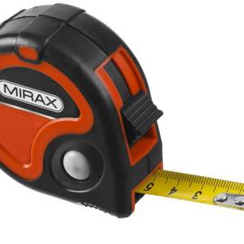 Рулетка 7,5м х 25мм, 3 стопора обрез. пласт. корп. MIRAX